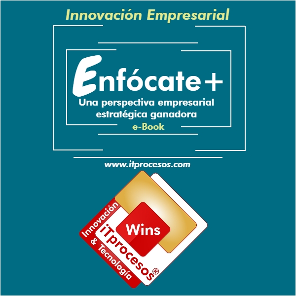 Enfócate+ Una perspectiva empresarial estratégica ganadora e-Book “Enfócate+ Una perspectiva empresarial estratégica ganadora”, el cual brinda conocimiento en los diferentes “enfoques” que se pueden considerar para el desarrollo de “estrategias empresariales apoyadas en la sencillez e innovación”.